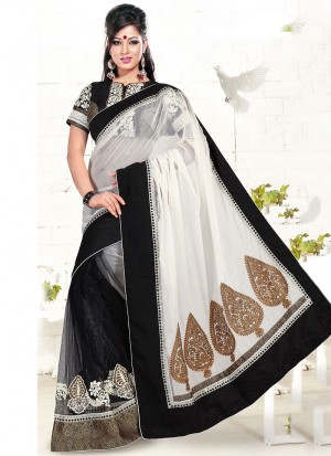 2662818-enchanting-black-white-embroidered-saree